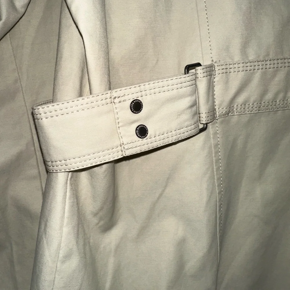 Eddie Bauer Vintage Beige and Yellow Women's Rain Jacket size XL - Picture 8 of 13